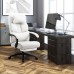 DOWINX Fabric Office Chair, Ergonomic Gaming Computer Chair with Footrest, Lumbar Support, Swivel Wheels for Home, Office - LS-6653F